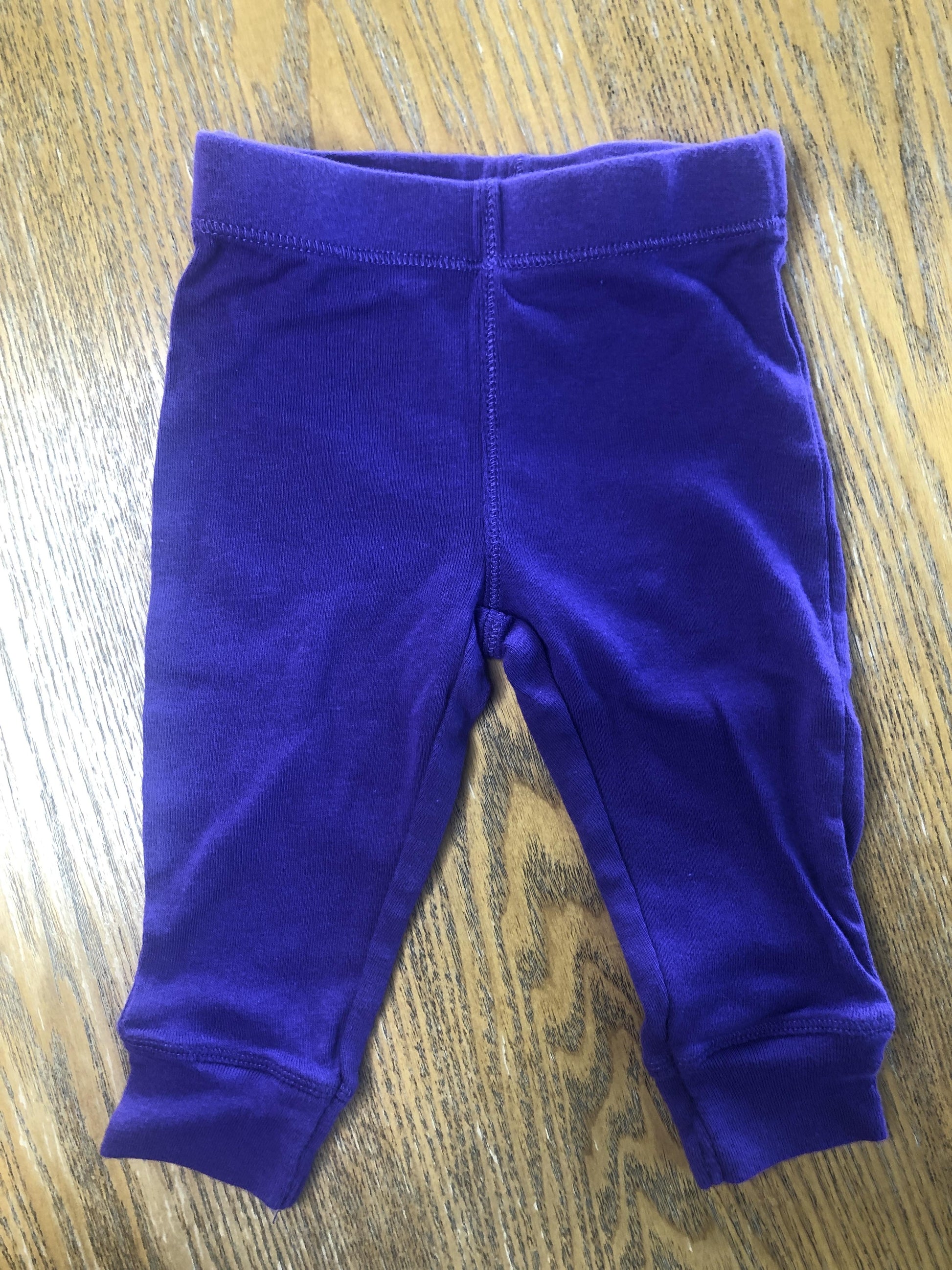 Leveret Girls purple Pants Size: 3-6 months purple