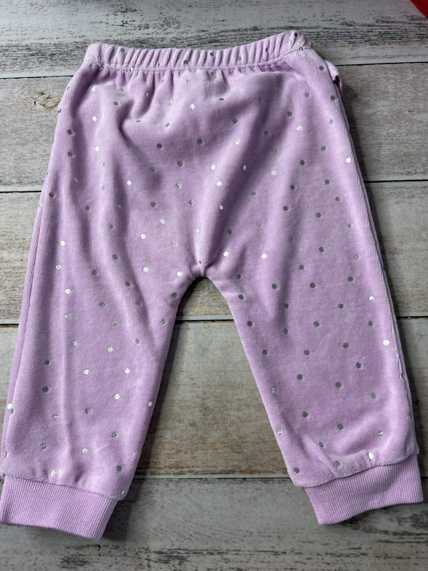 Little Me Girls purple Pants Size: 12 months purple