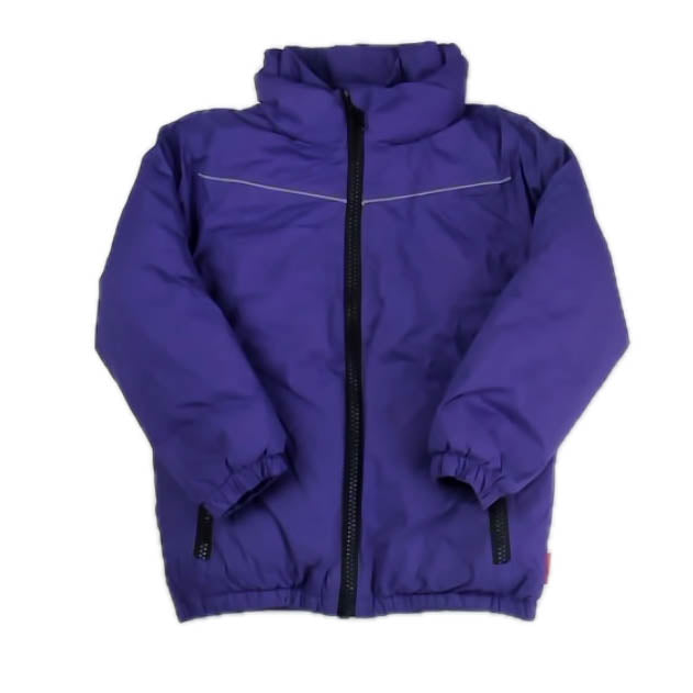 One Kid Girls Purple Jacket Size: 5T Purple