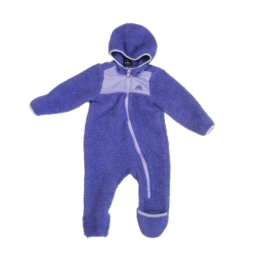 Snozu Girls Purple Fleece Size: 18 Months Purple