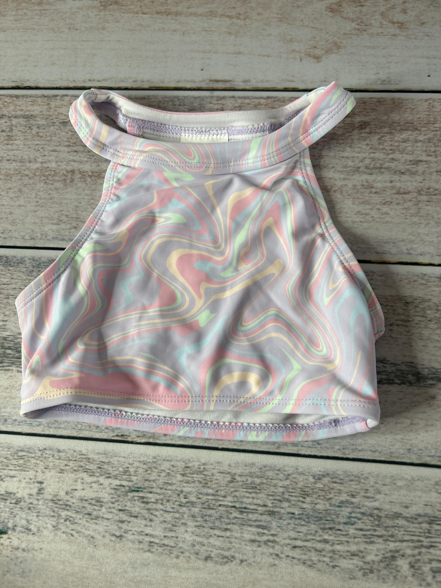 Girls Rainbow Swimwear Size: 4T Rainbow