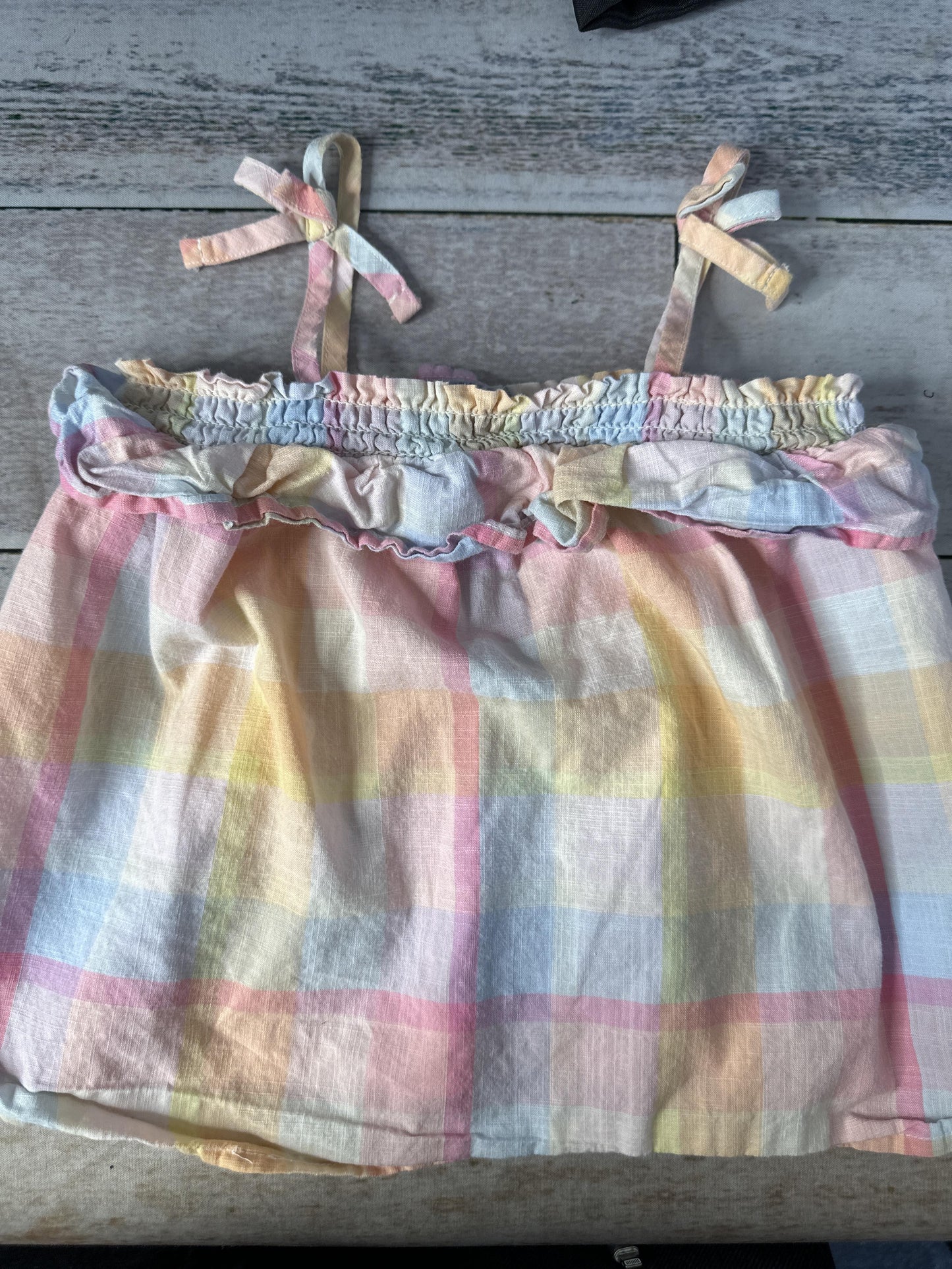 Cat & Jack Girls Rainbow Tank Top Size: 3T Rainbow