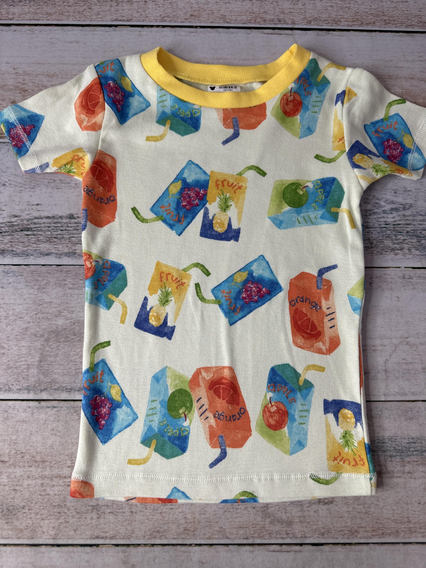 Burt's Bees Unisex Rainbow Pajamas Size: 4T Rainbow