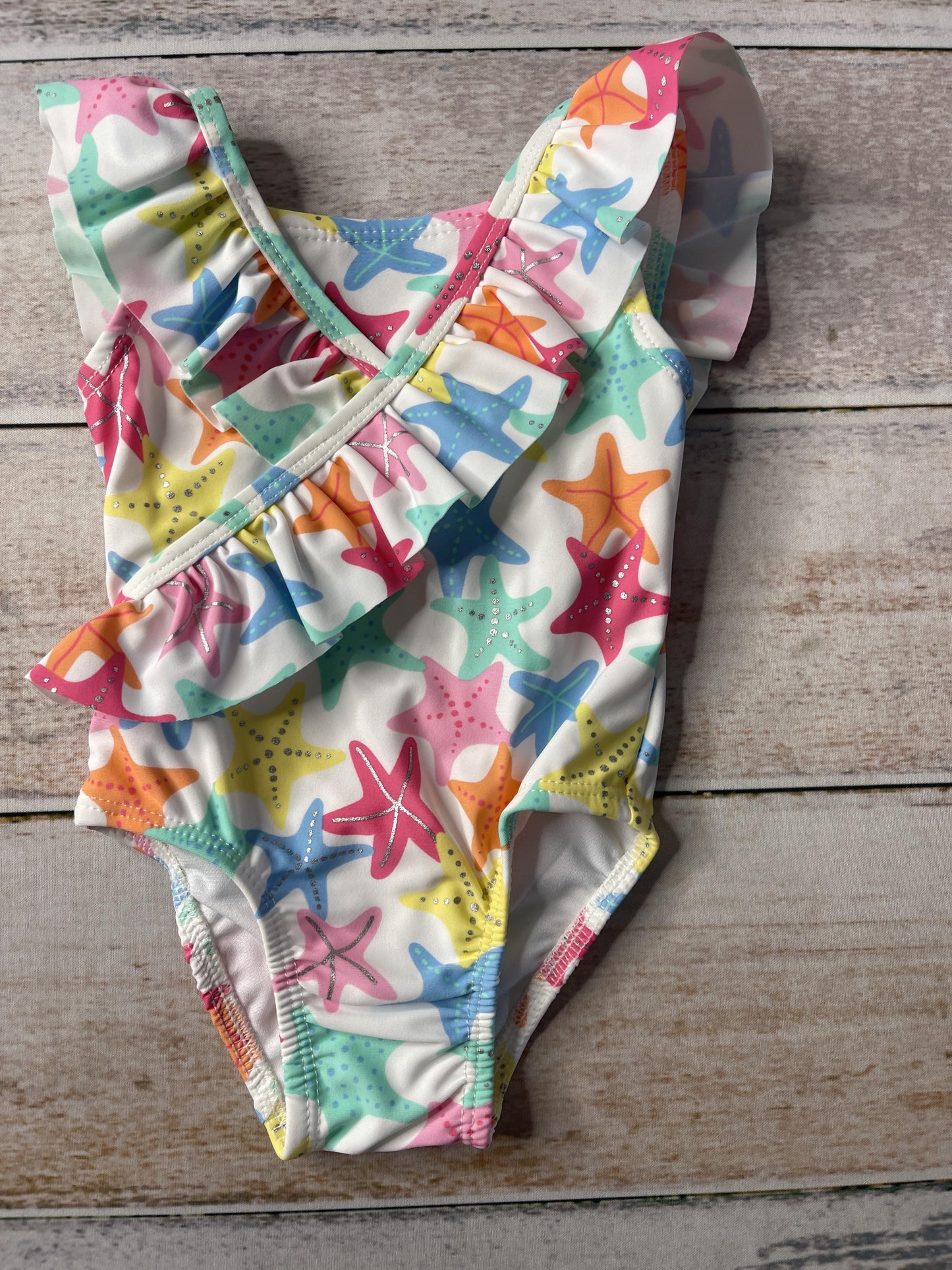 Little Me Girls Rainbow Swimwear Size: 0-3 months Rainbow