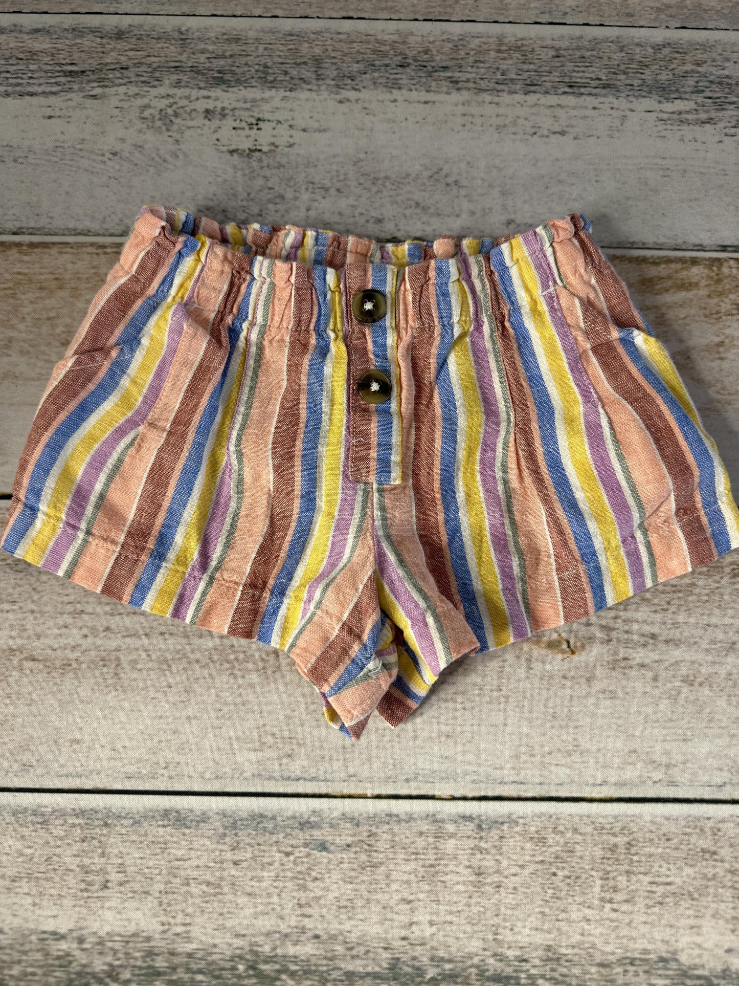 OshKosh Unisex Rainbow Shorts Size: 12-18 months Rainbow