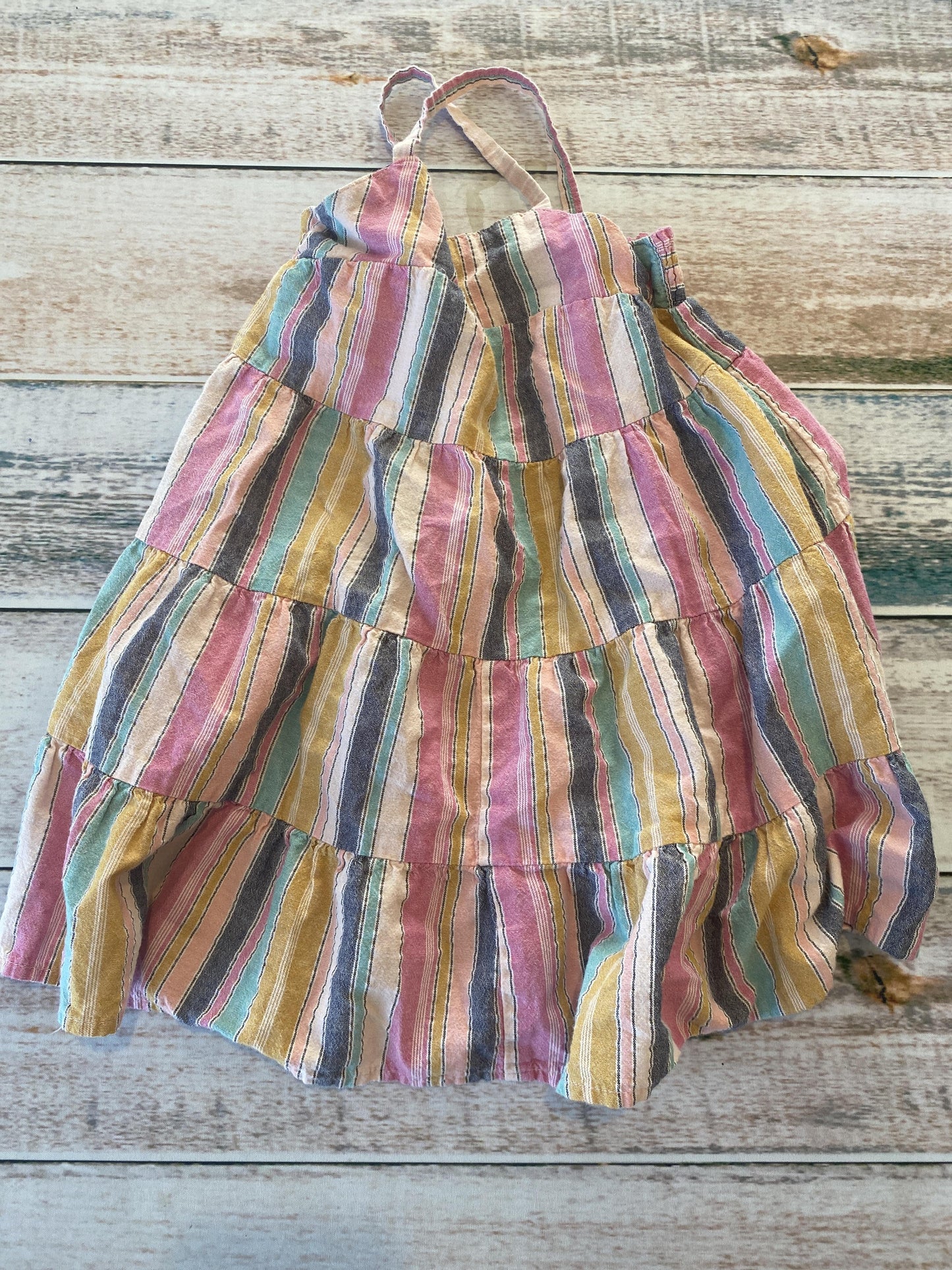 Cat & Jack Girls Rainbow Dress Size: 2T Rainbow