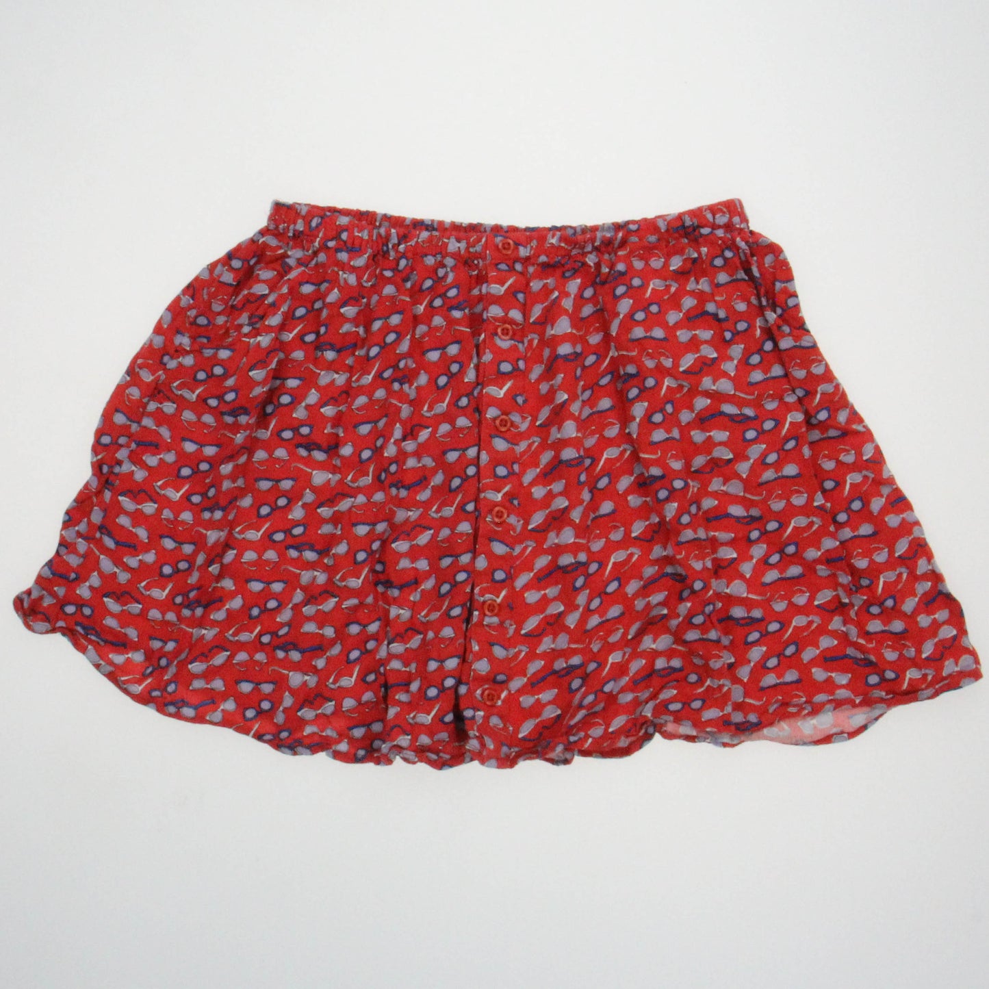 Johnnie B. Girls Red | Blue | Sunglasses Skirt Size: 11-12 Years Red | Blue | Sunglasses