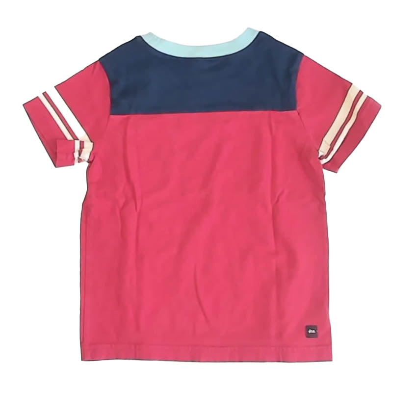 Tea Collection Boys Red | Blue T-Shirt Size: 4T Red | Blue