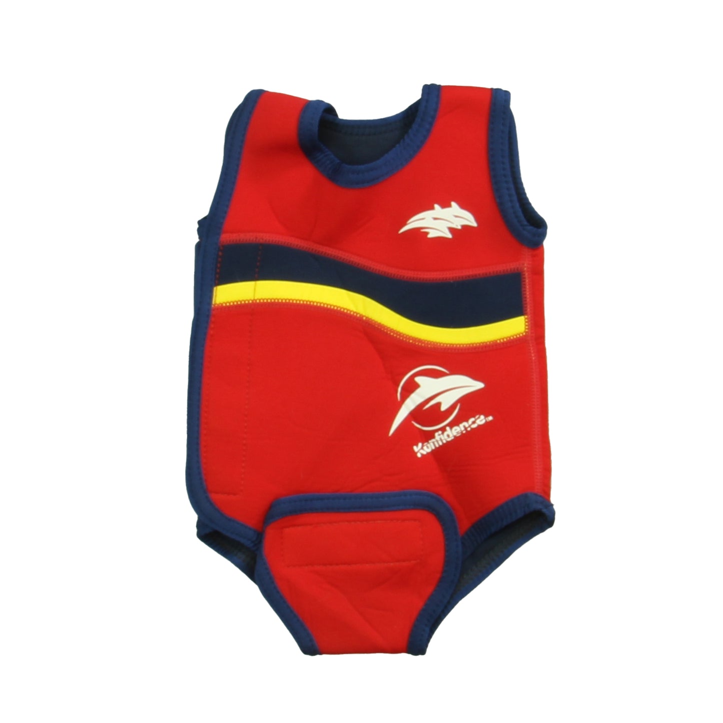 Konfidence Boys Red | Blue 1-piece Swimsuit Size: 0-6 Months Red | Blue