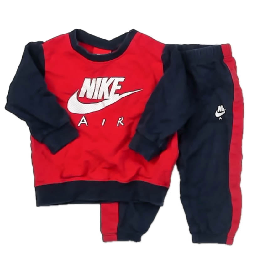Nike Boys Red | Blue Apparel Sets Size: 12 Months Red | Blue