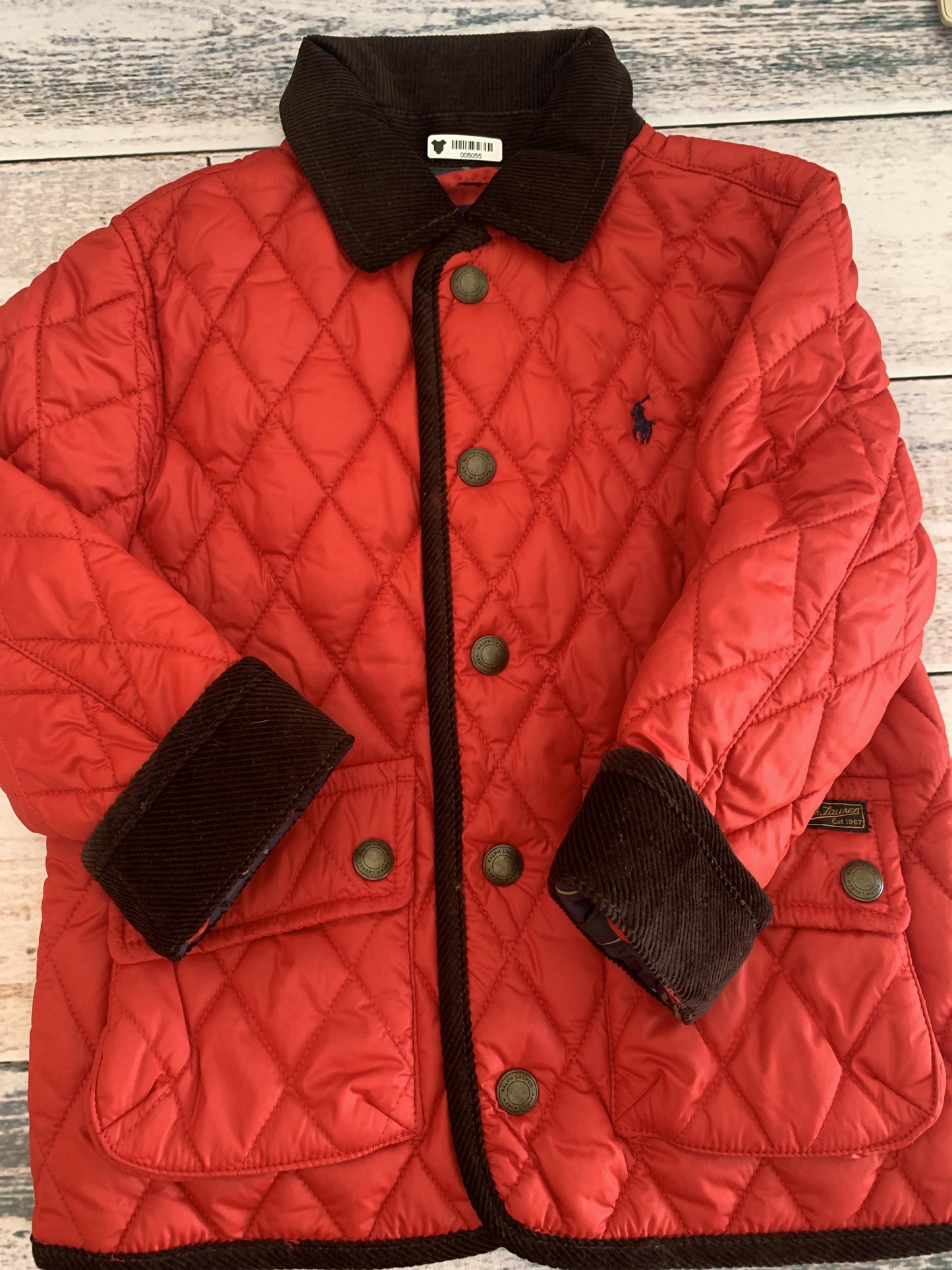Ralph Lauren Boys Red | Brown Jacket Size: 3T Red | Brown