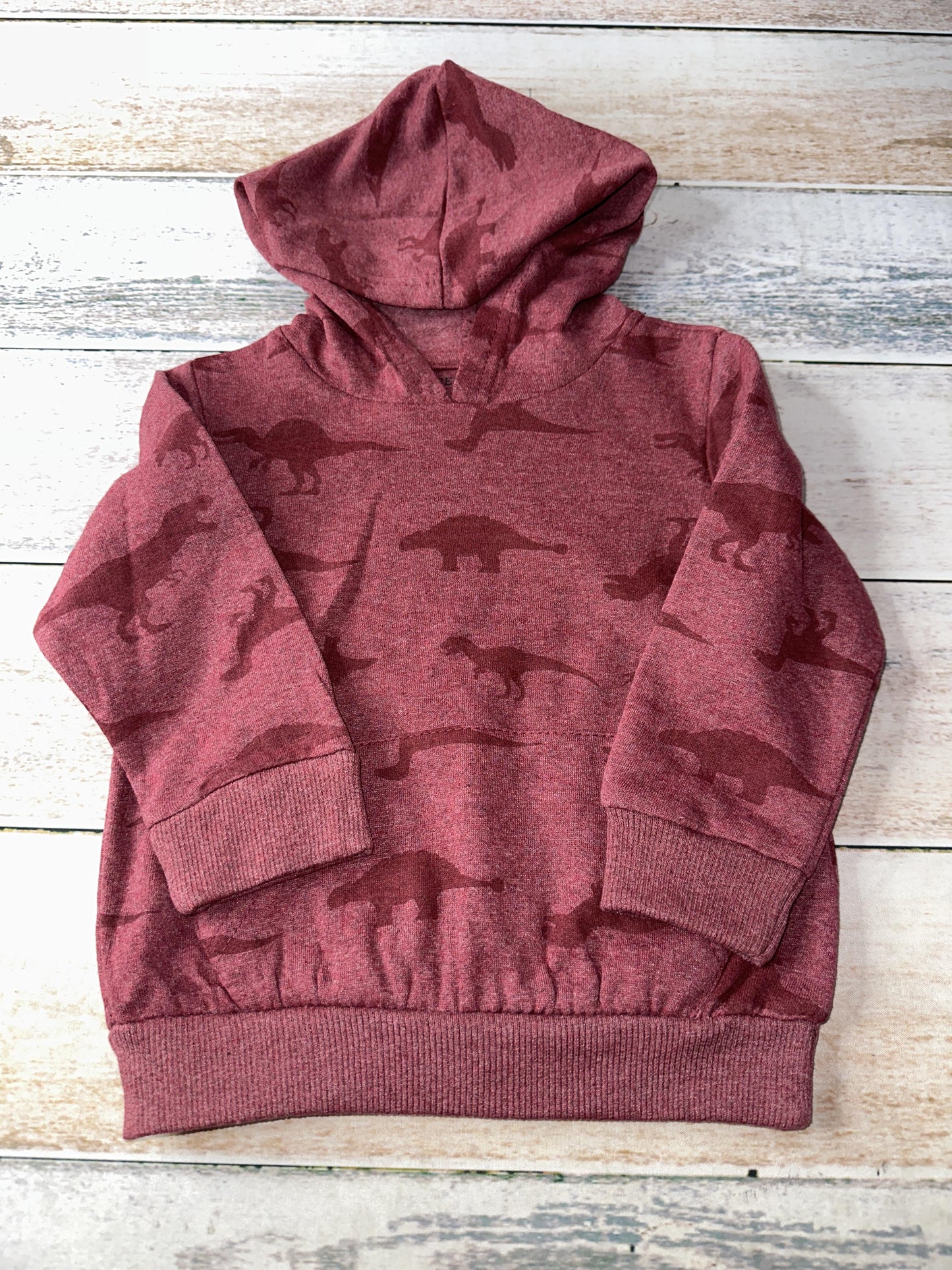 Free Planet Unisex Red | Dinosaur Sweater Size: 2T Red | Dinosaur