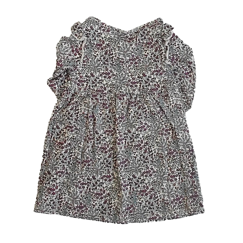 Tea Collection Girls Red Floral Dress Size: 3T Red Floral