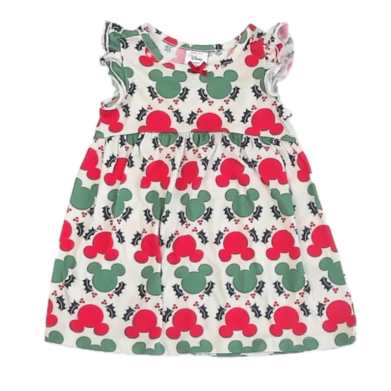 Hanna Andersson Girls Red | Green Minnie Nightgown Size: 2T Red | Green Minnie