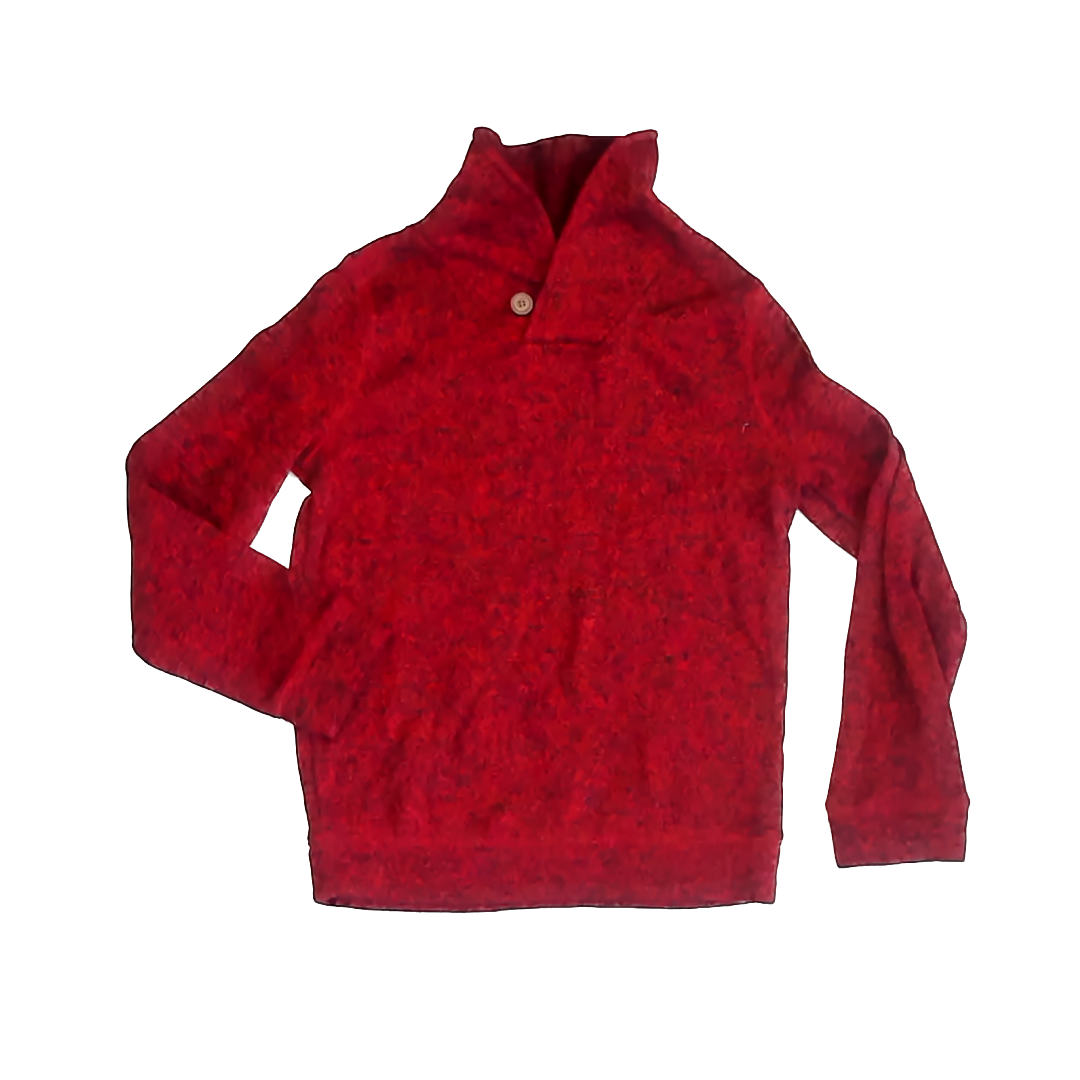 Sonoma Boys Red Heathered Sweater Size: 12 Red Heathered