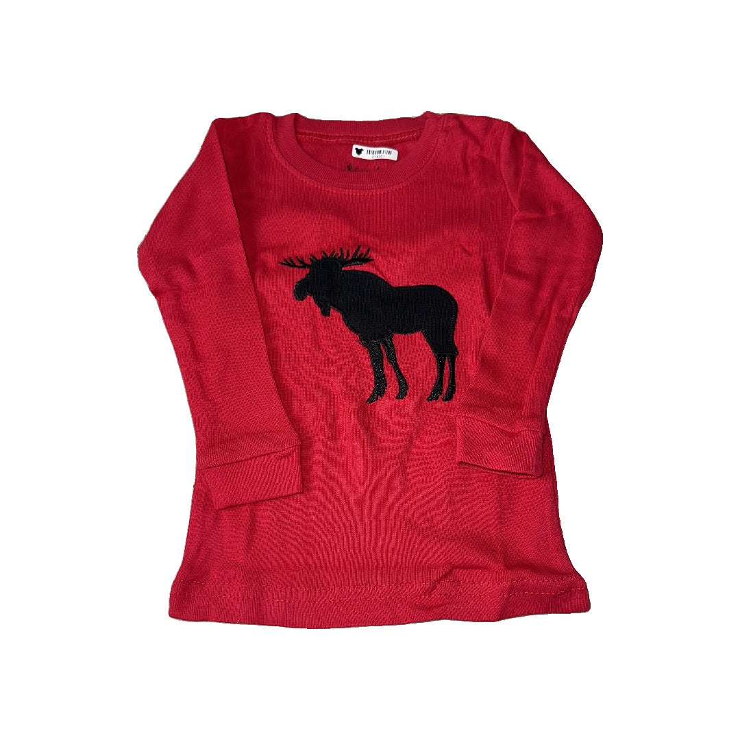 Leveret Unisex Red | Holiday Pajamas Size: 12-18 months Red | Holiday