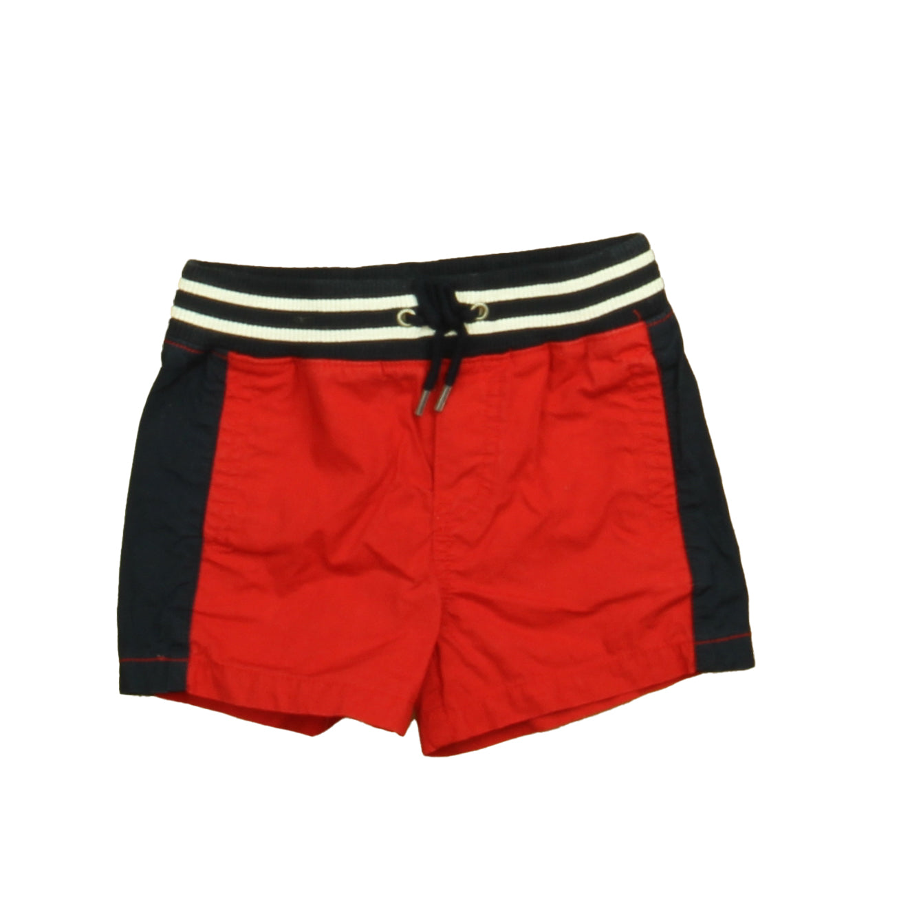 Ralph Lauren Boys Red | Navy Shorts Size: 3 Months Red | Navy