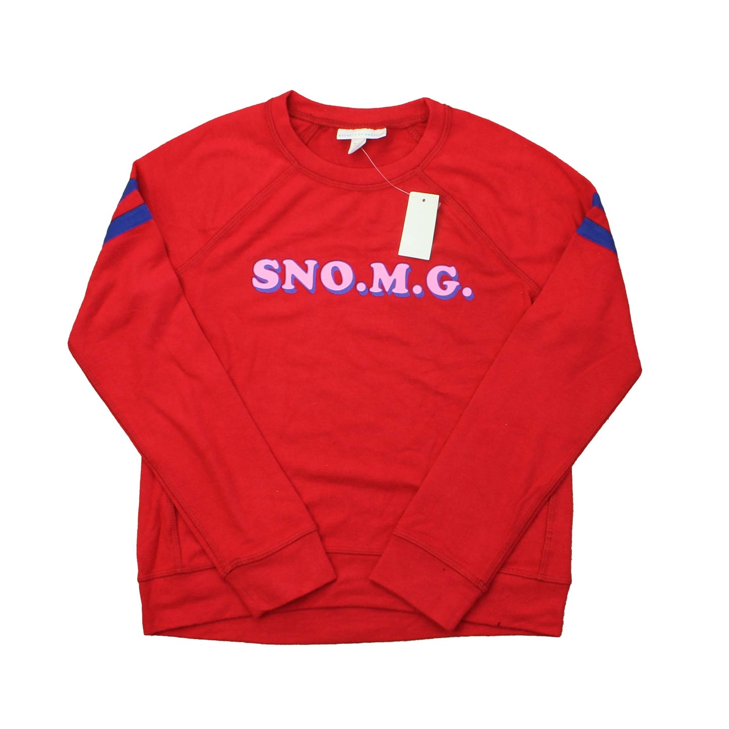 Rockets Of Awesome Girls Red | Pink Long Sleeve Shirt Size: 10 Years Red | Pink