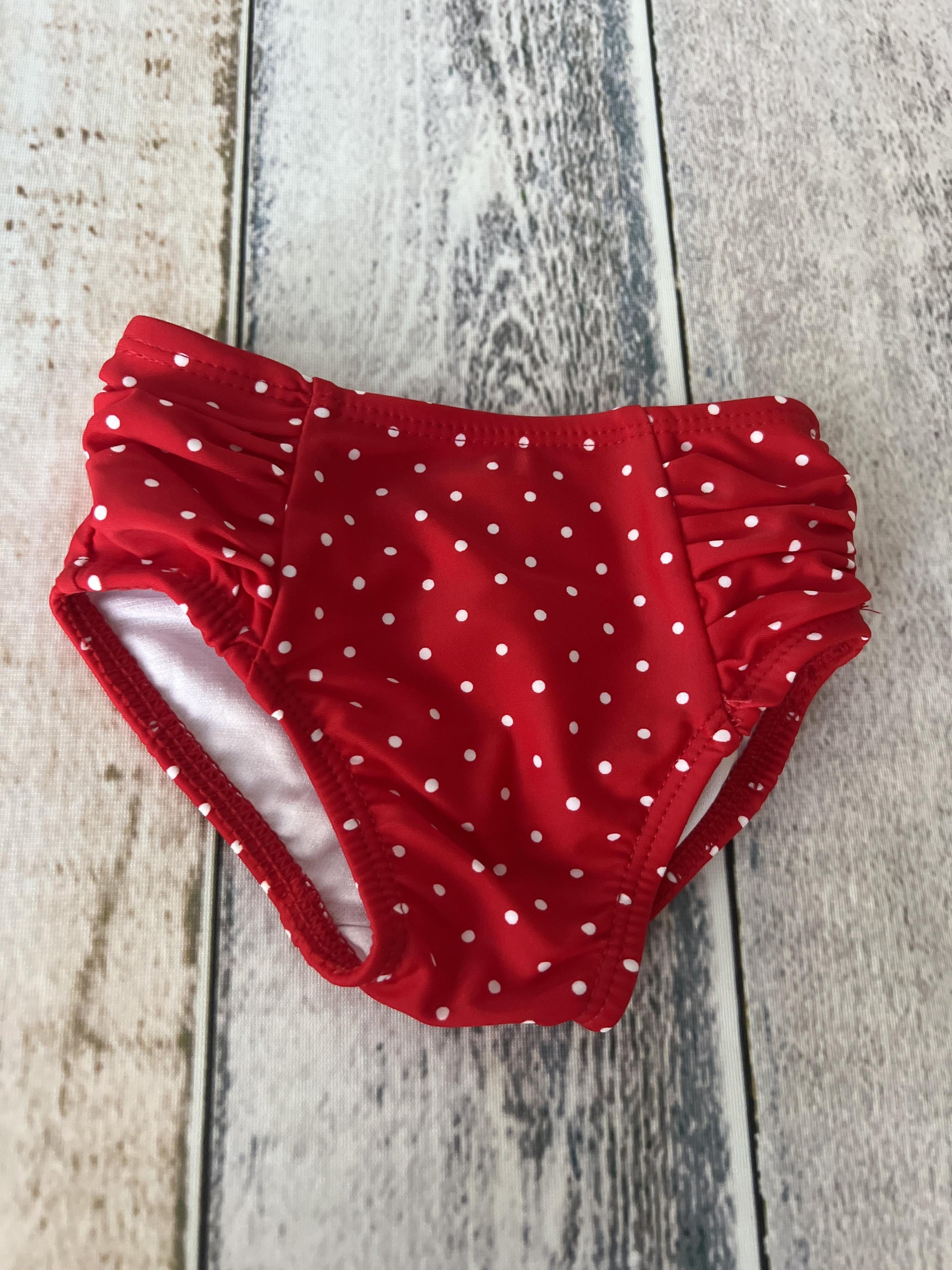 Little Me Girls Red | polka dot Swimwear Size: 0-3 months Red | polka dot