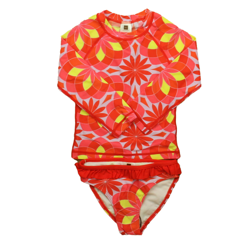 Tea Girls Red | Purple 2-piece Swimsuit Size: 2T Red | Purple