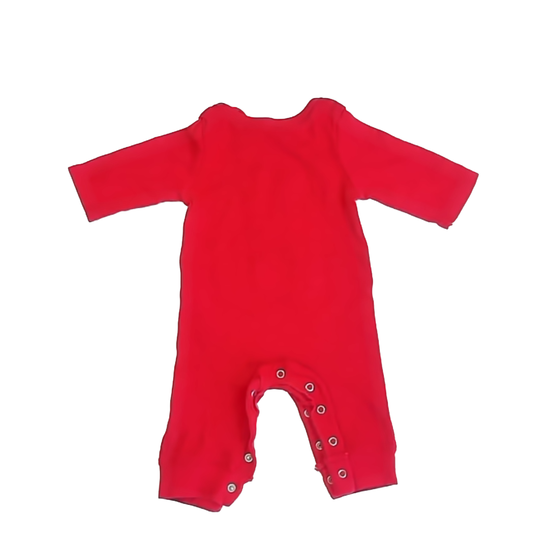 Carter's Girls Red | Santa Suit Onesie Size: 3 Months Red | Santa Suit