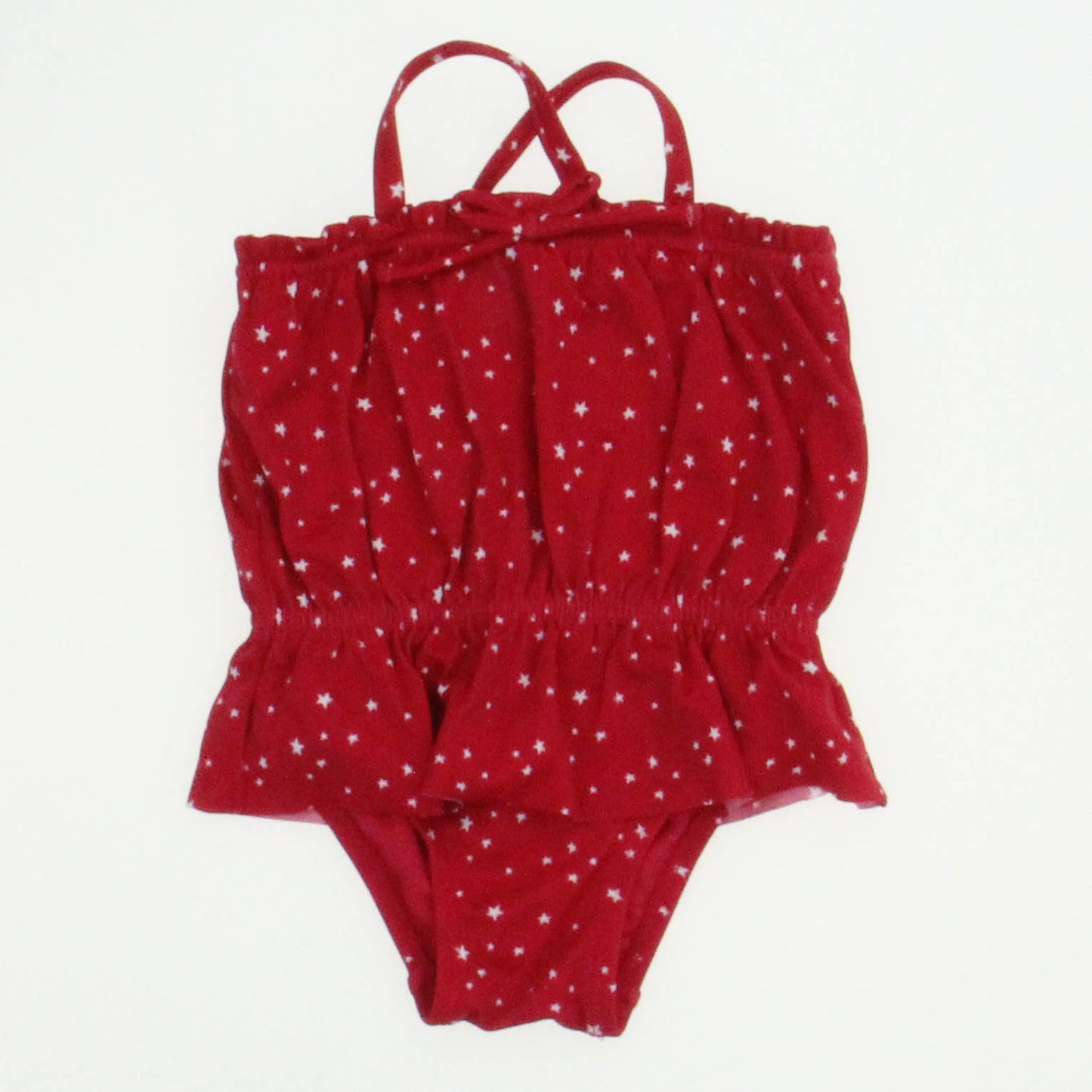Gap Girls Red | Stars 1-piece Swimsuit Size: 0-6 Months Red | Stars