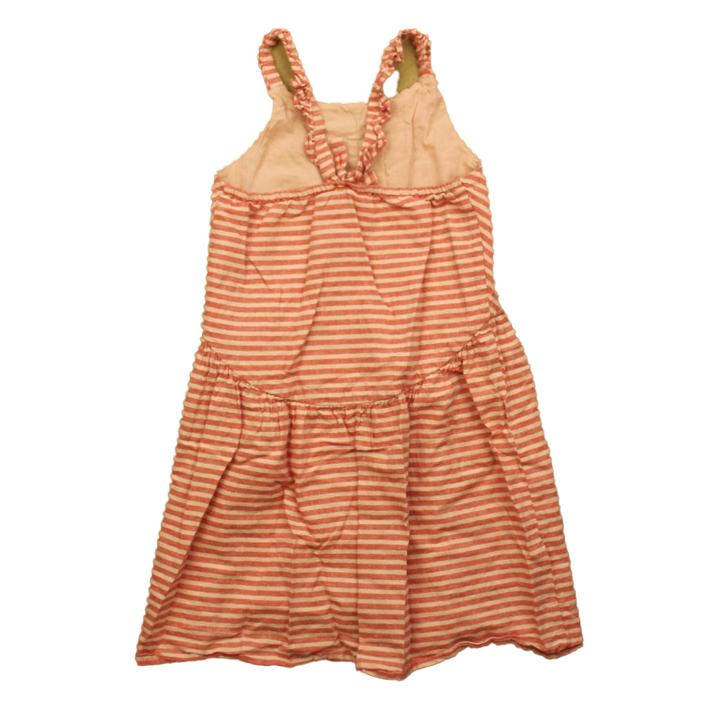 Tea Collection Girls Red Stripe Dress Size: 8 Years Red Stripe
