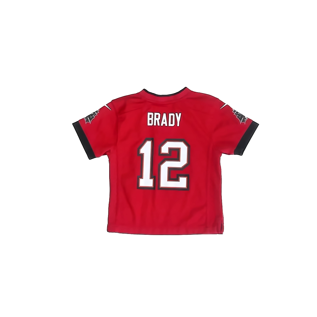 NFL Boys Red Tampa Bay Buccaneers Sports Jersey Size: 3T Red Tampa Bay Buccaneers