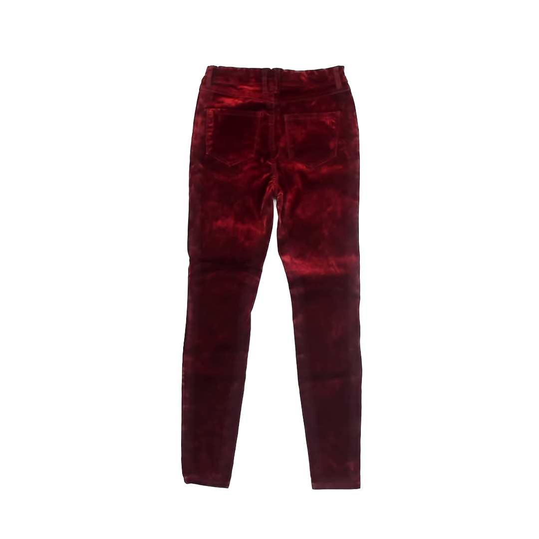 Nova Kids Girls Red Velvet Pants Size: 12 Years Red Velvet