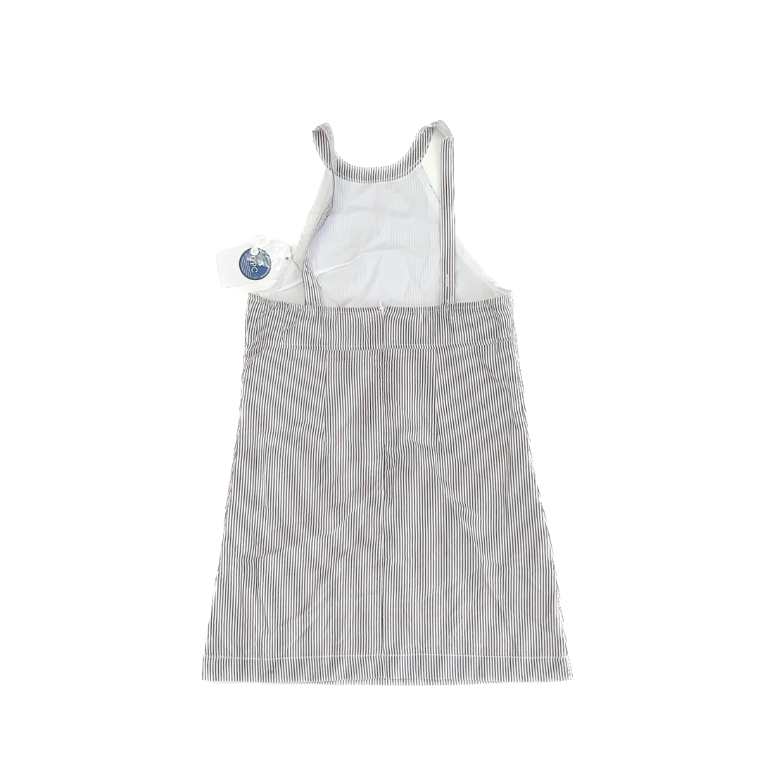 CPC Childrenswear Girls Red | White | Blue Stripe Dress Size: 14 Red | White | Blue Stripe