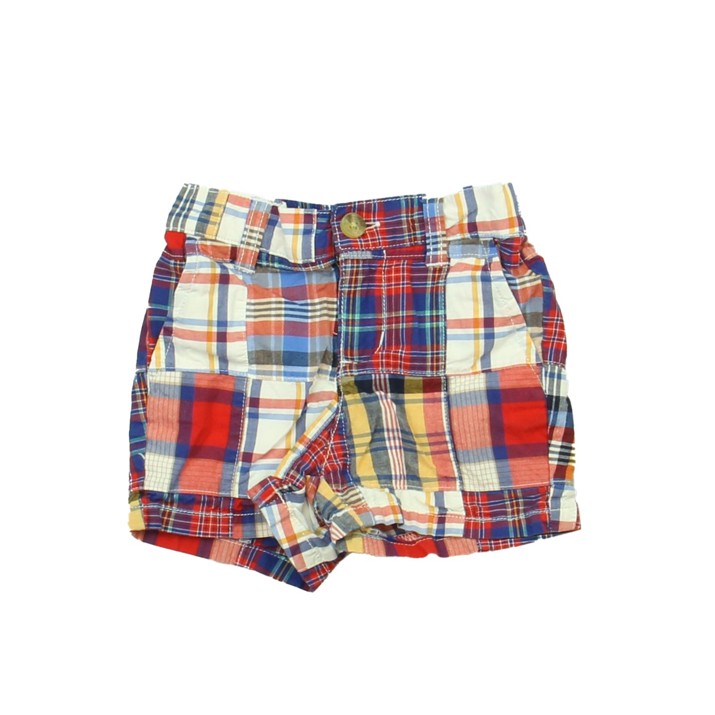 Janie and Jack Boys Red | White | Blue Shorts Size: 6-12 Months Red | White | Blue
