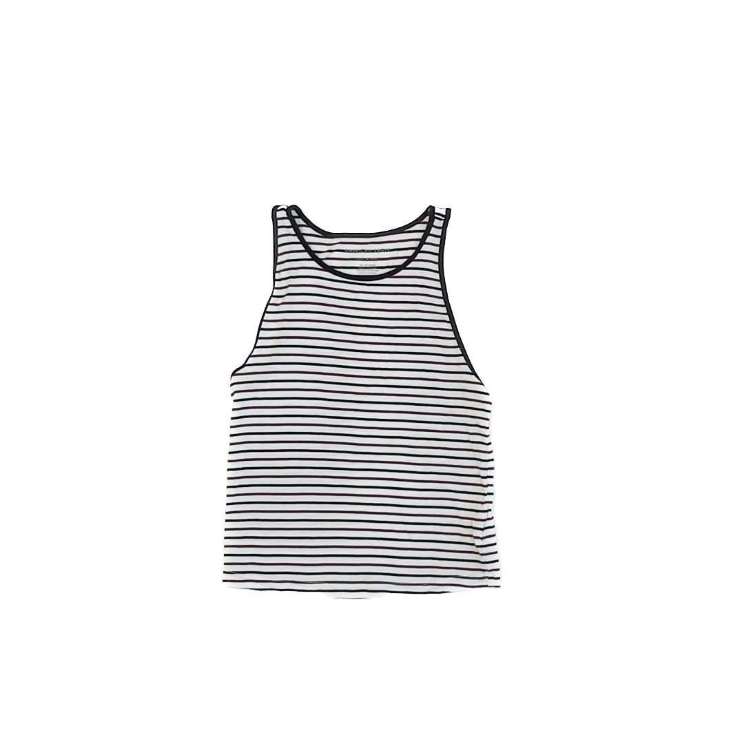 American Eagle Girls Red | White | Blue Tank Top Size: XS Red | White | Blue