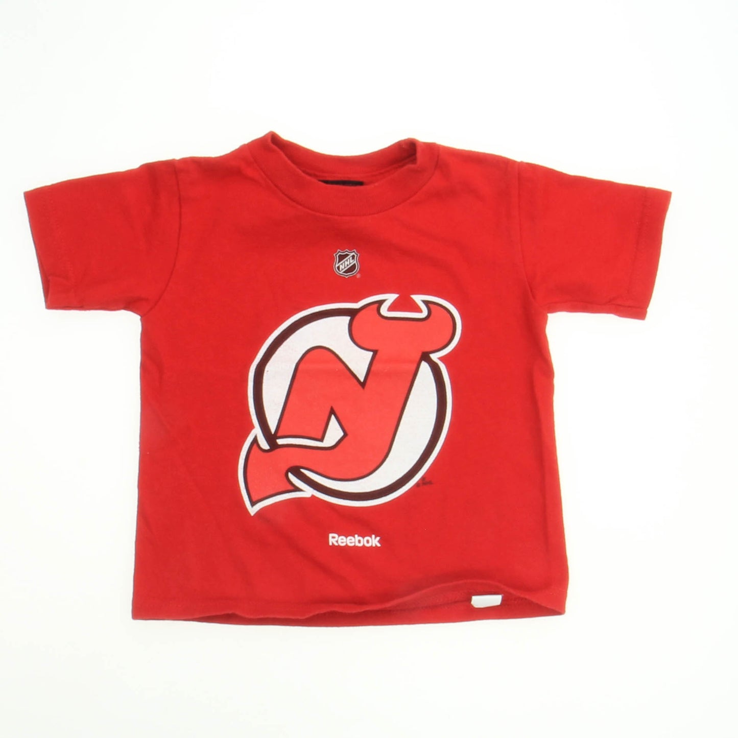 Reebok Boys Red | White | Brown | NHL T-Shirt Size: 2T Red | White | Brown | NHL