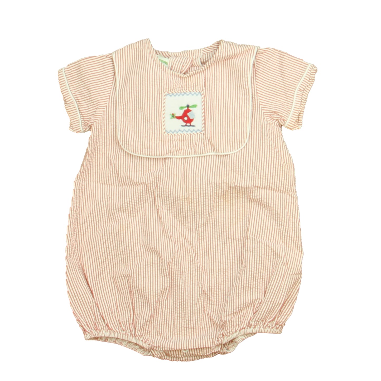 Zuccini Girls Red | White Helicopter Romper Size: 24 Months Red | White Helicopter