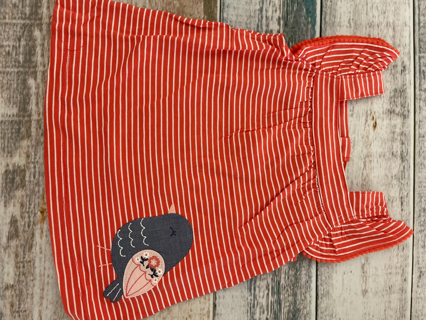Carters Unisex Red | White Tank Top Size: 24 months Red | White