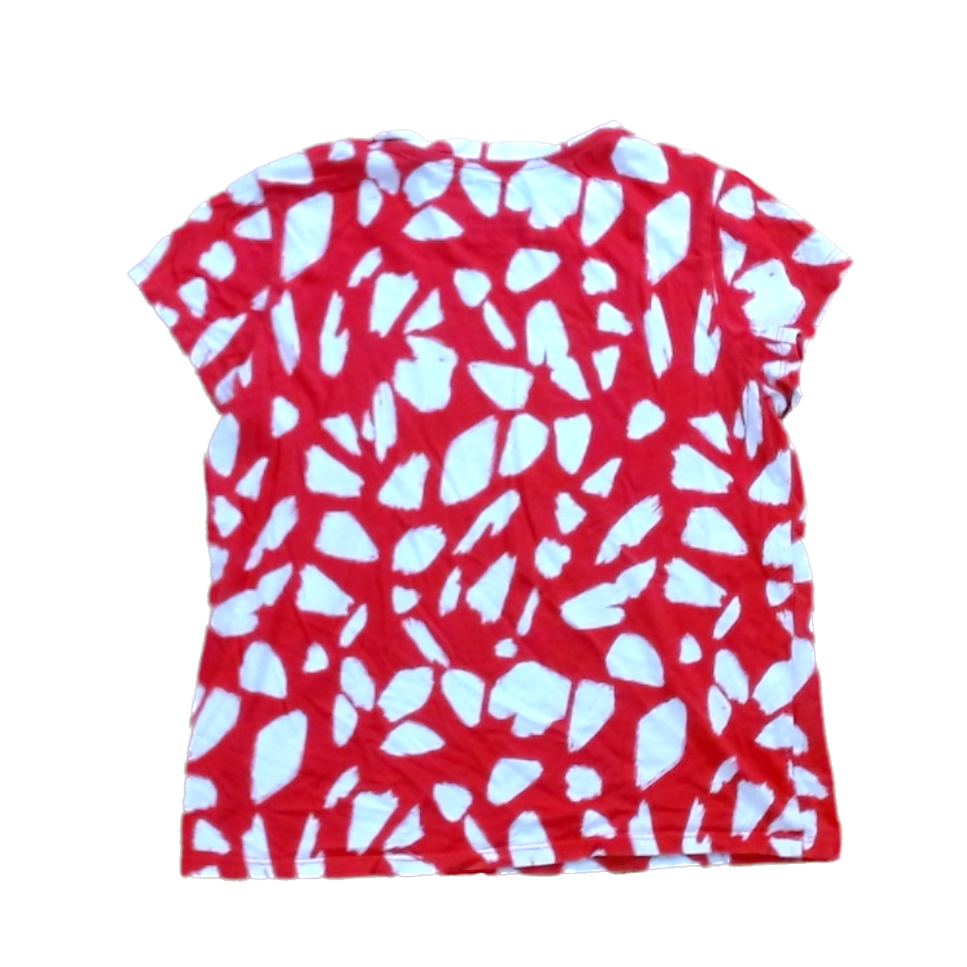 Rockets Of Awesome Girls Red | White T-Shirt Size: 12 Years Red | White