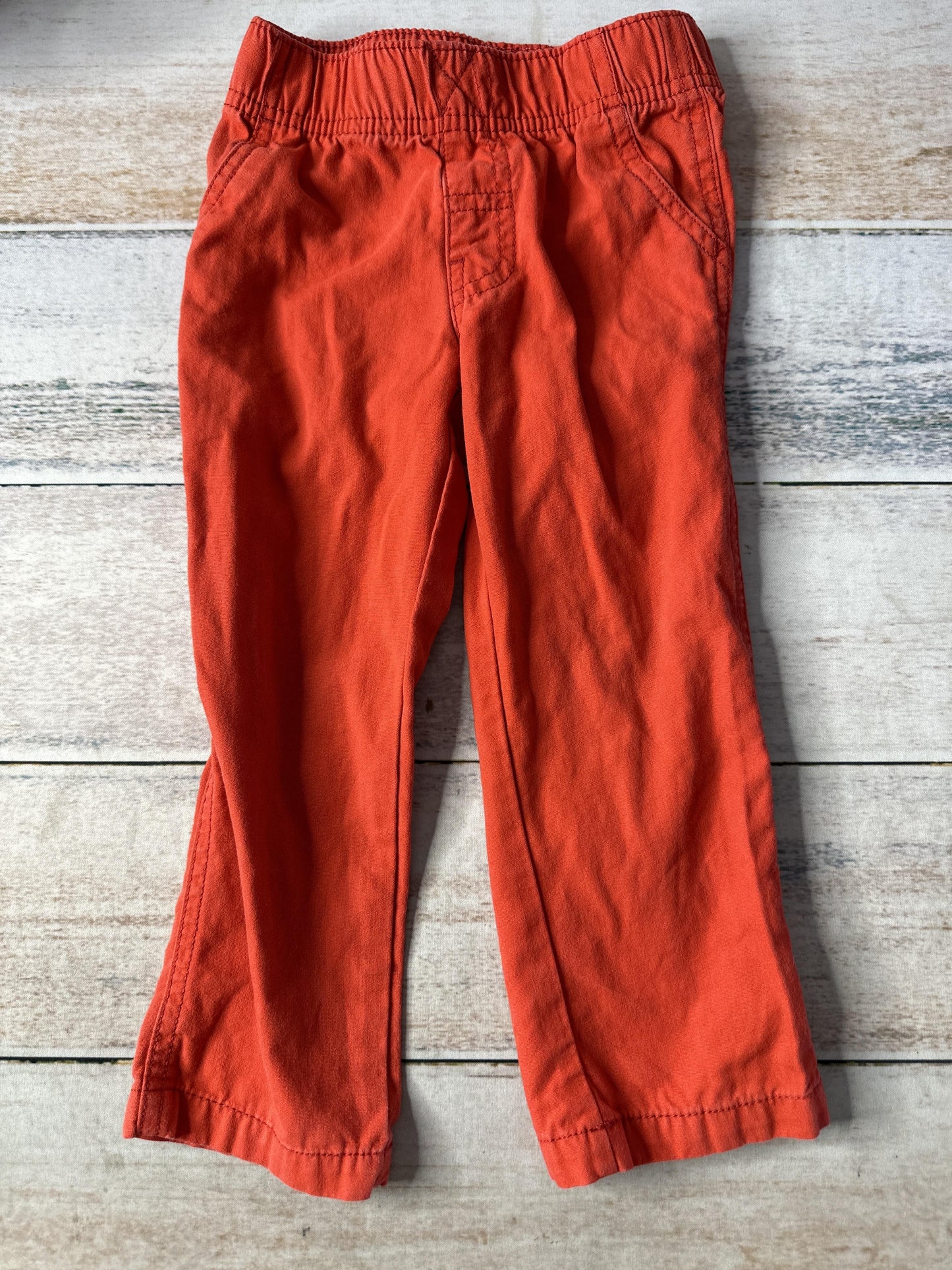 Carters Unisex Red Pants Size: 2T Red