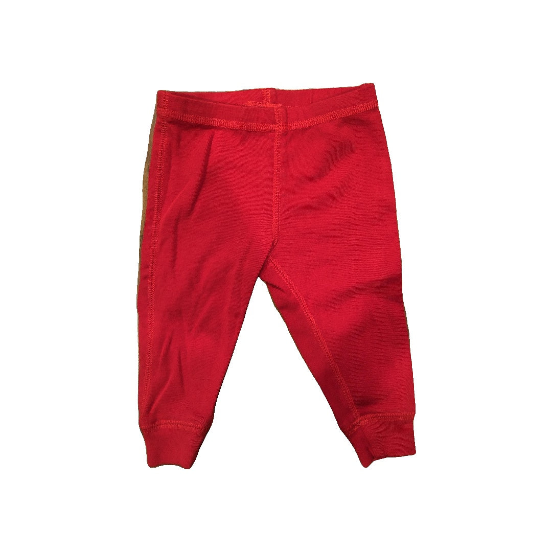 Primary Boys Red Pants Size: 6-9 months Red