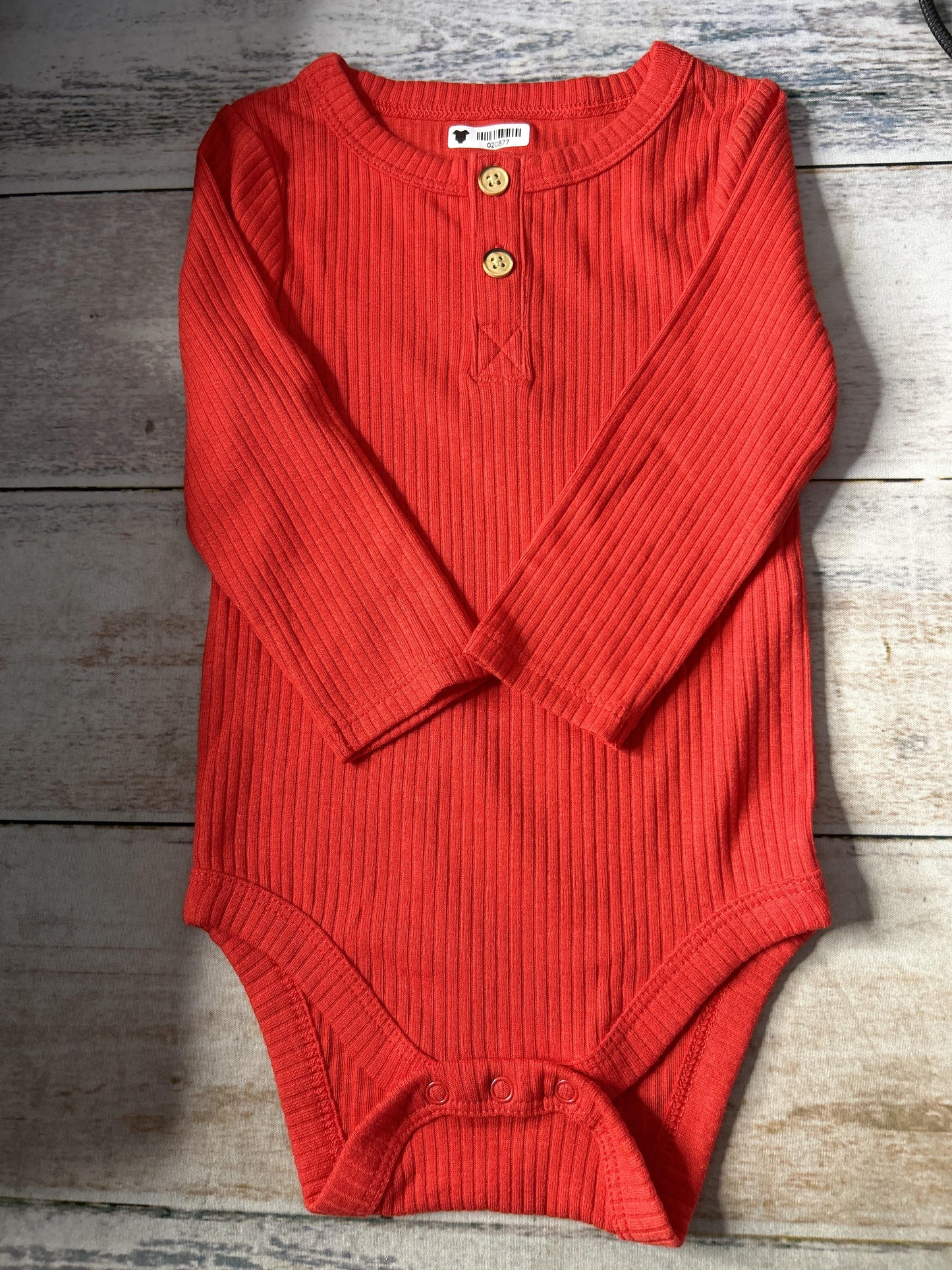 Cat & Jack Unisex red Onesie Size: 6-9 months red