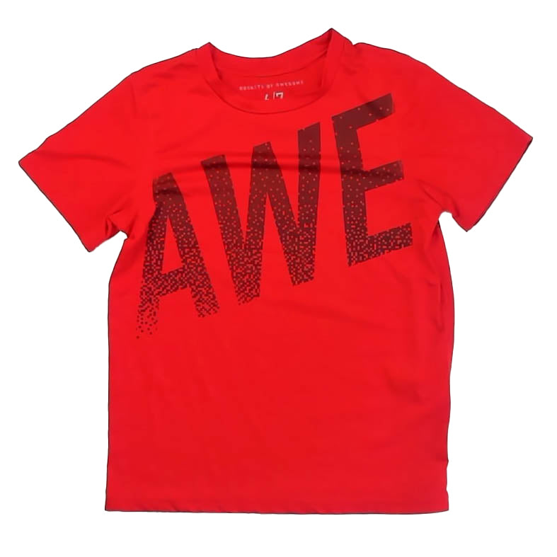 Rockets Of Awesome Boys Red T-Shirt Size: 6-7 Years Red