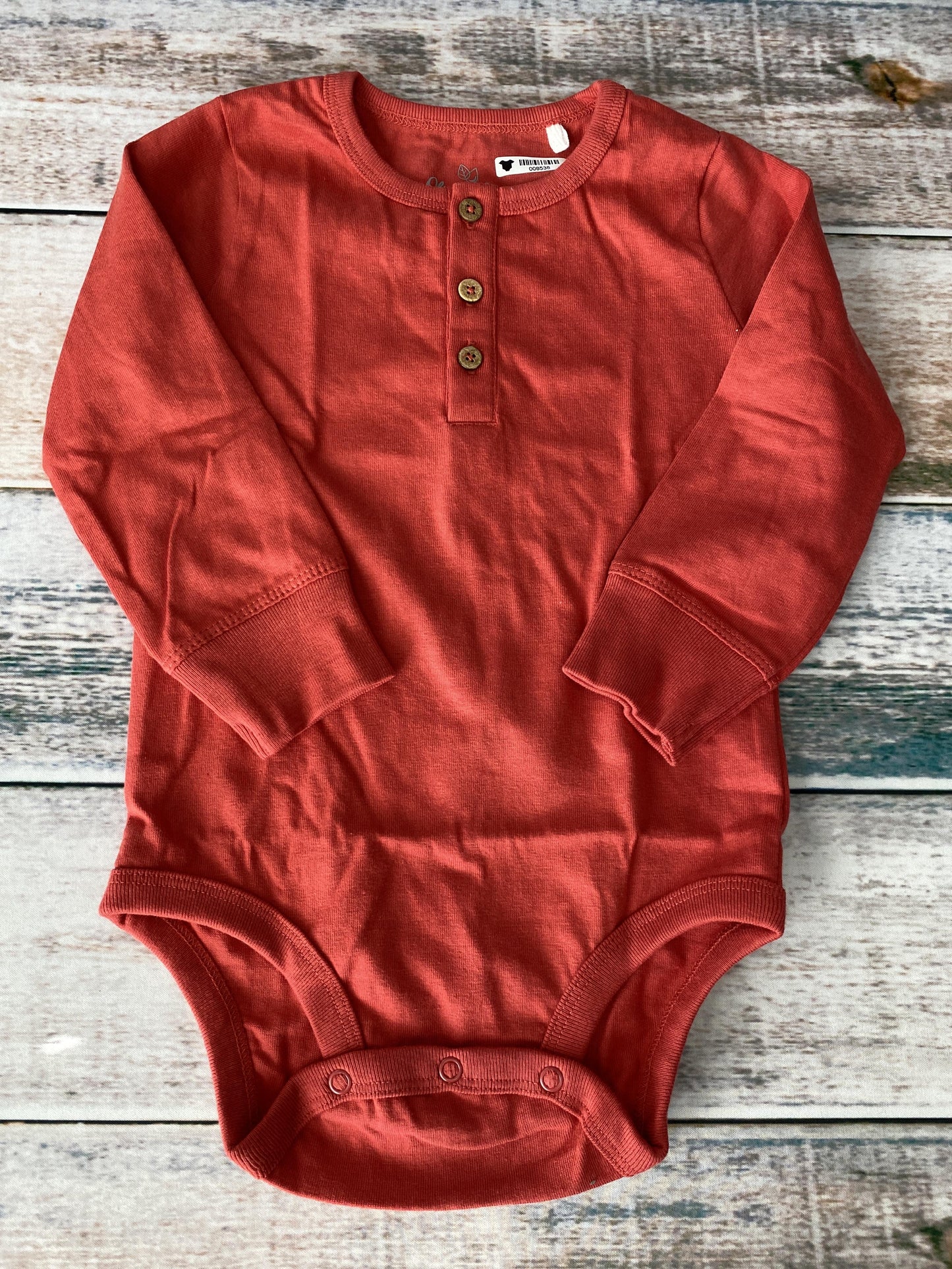 Oliver & Rain Unisex Red Onesie Size: 18 months Red