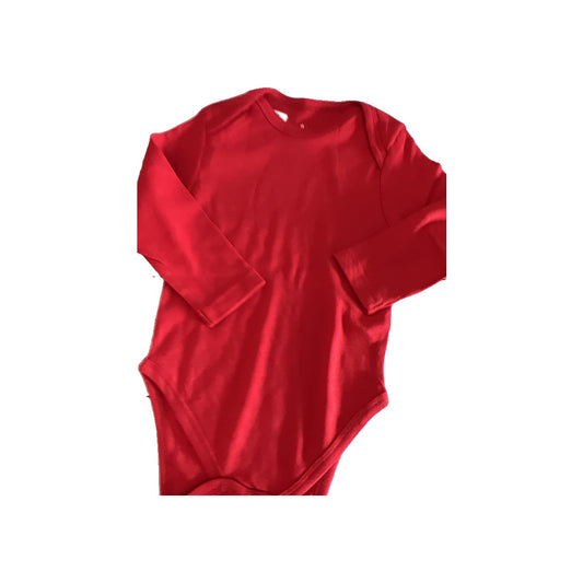 Leveret Boys Red Onesie Size: 12-18 months Red