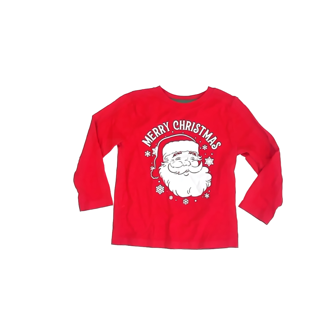 Unknown Unisex Red Long Sleeve T-Shirt Size: 4T Red