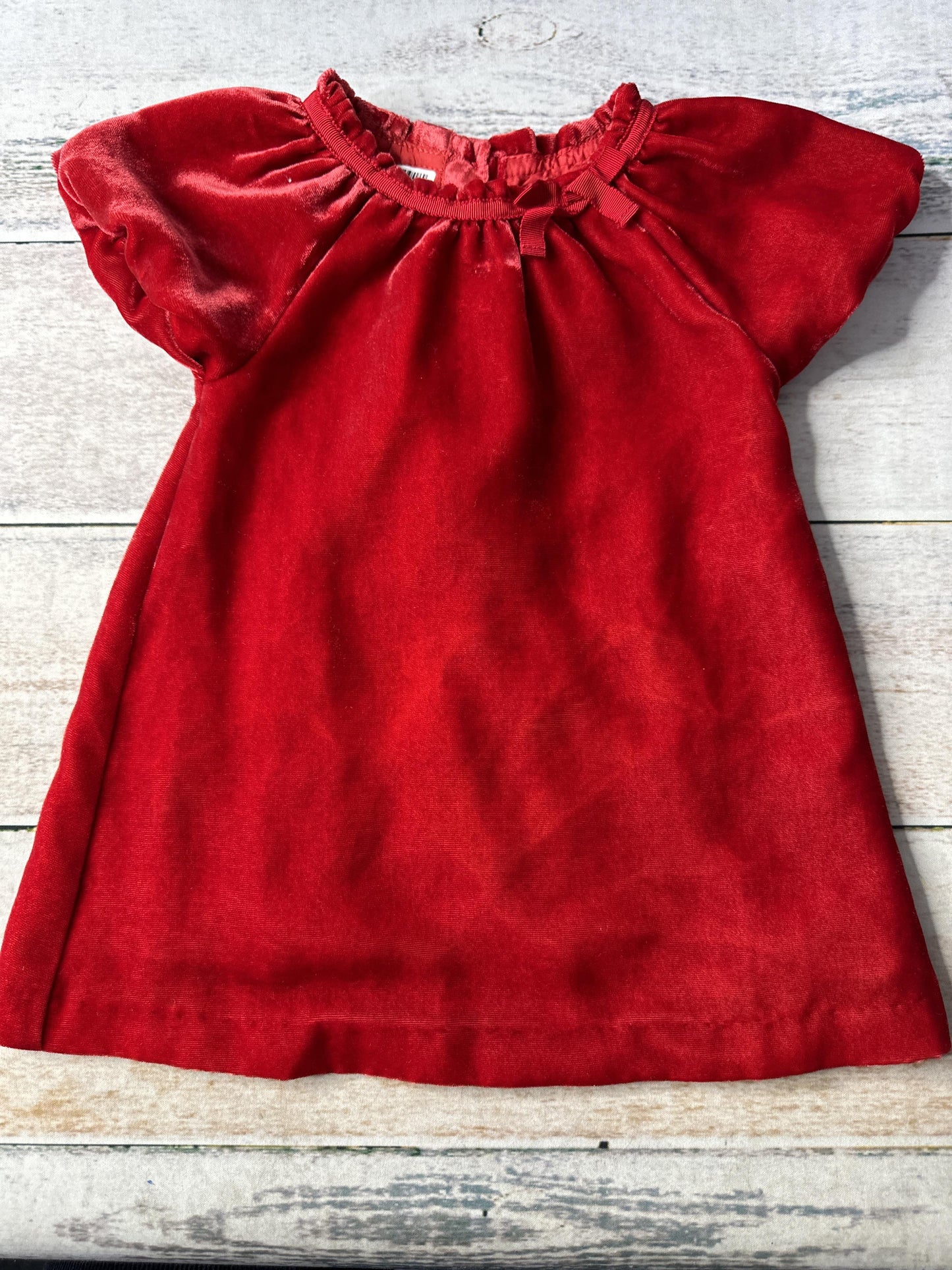 Baby Boden Girls Red Dress Size: 3-6 months Red