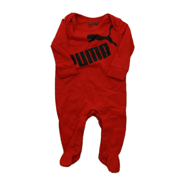 Puma Boys Red Long Sleeve Outfit Size: 3 Months Red