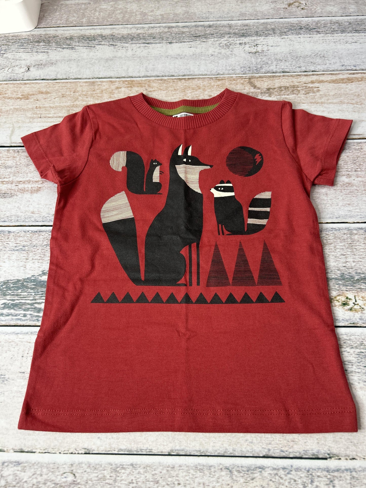 Boys Red T-Shirt Size: 4T Red