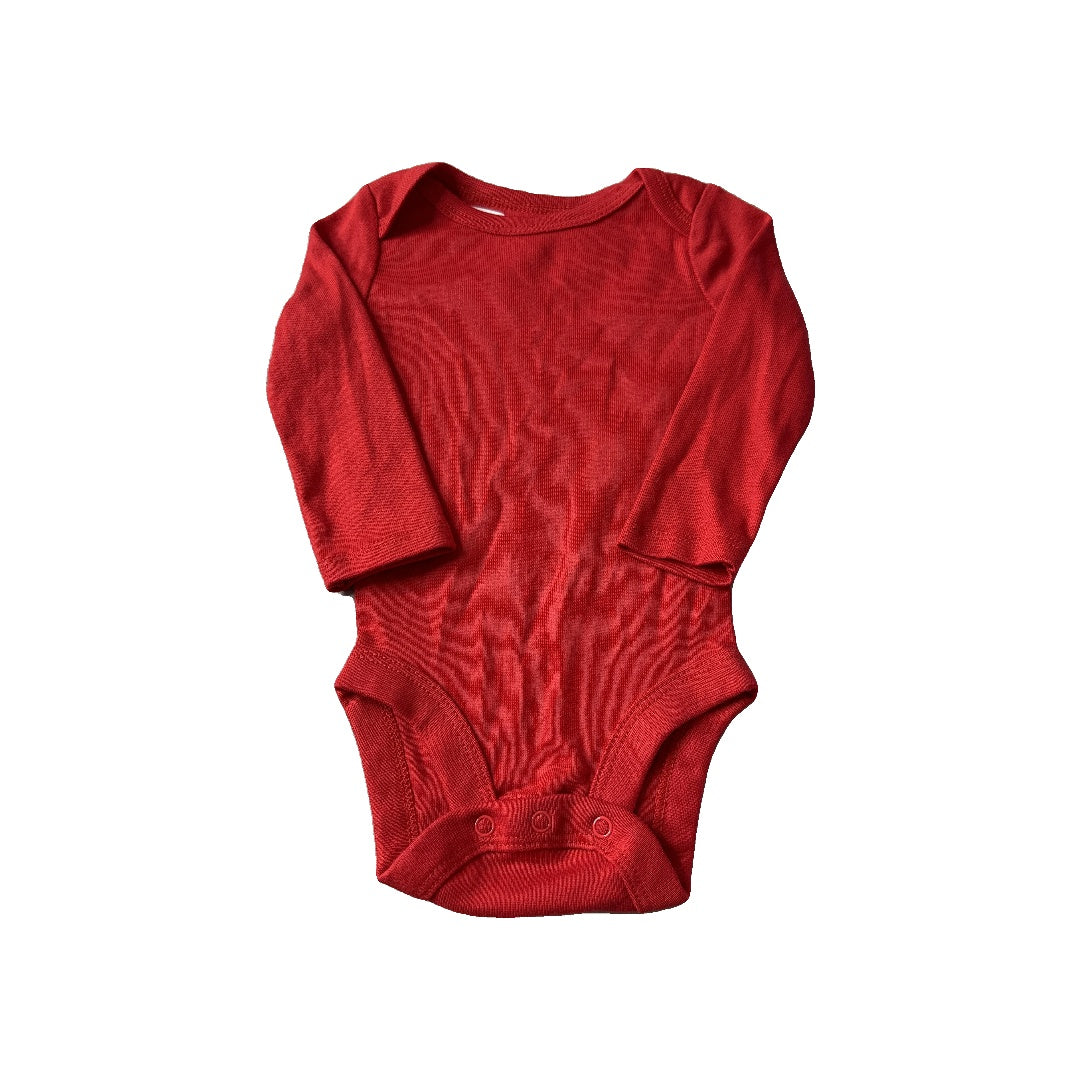Lamaze Unisex Red Onesie Size: 3 months Red