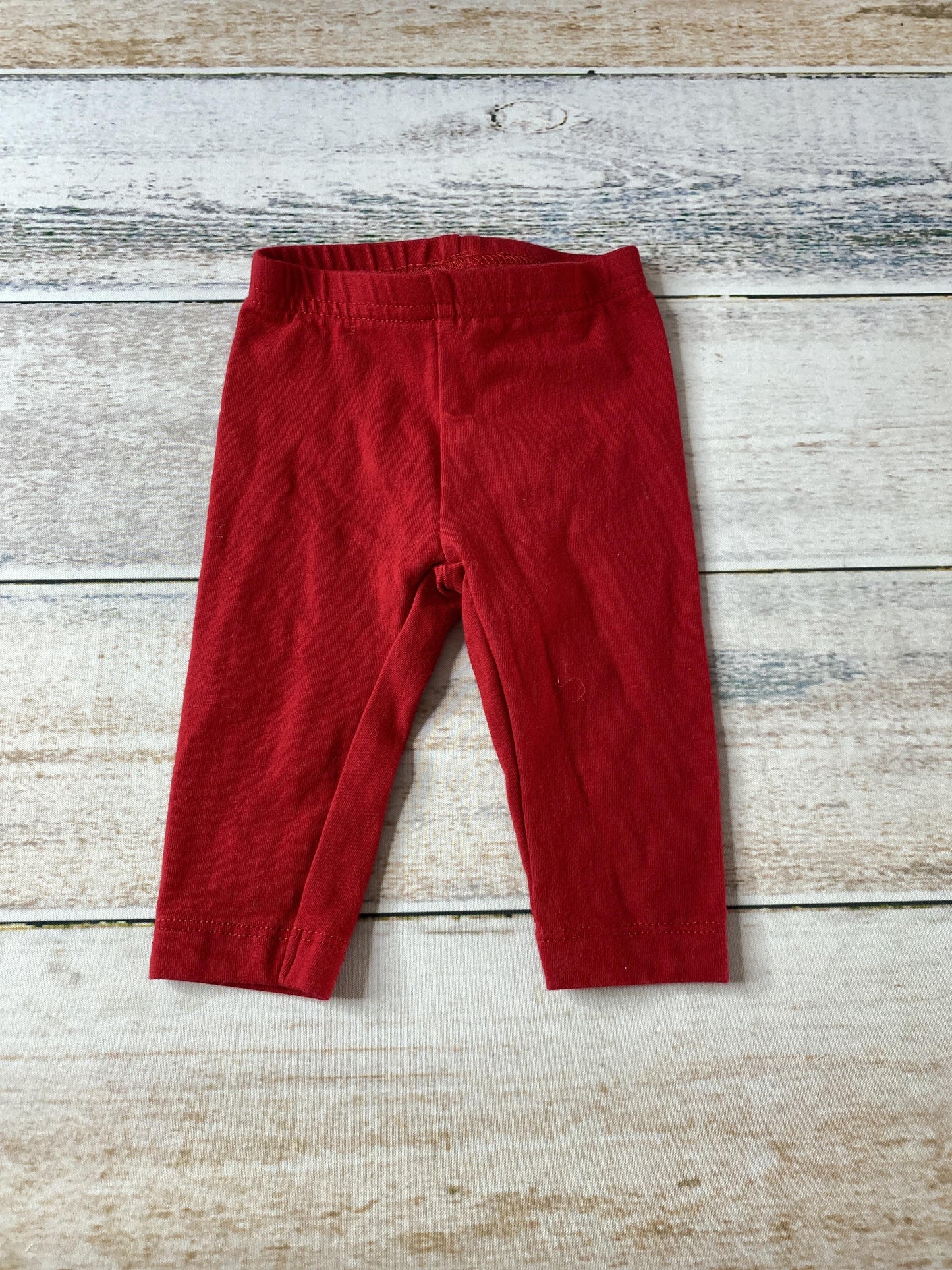 Carters Girls Red Pants Size: 3 months Red