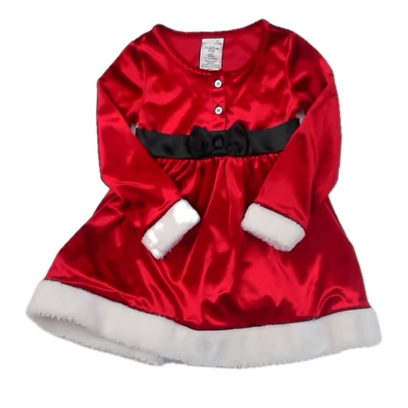 Toughskins Girls Red Dress Size: 3T Red