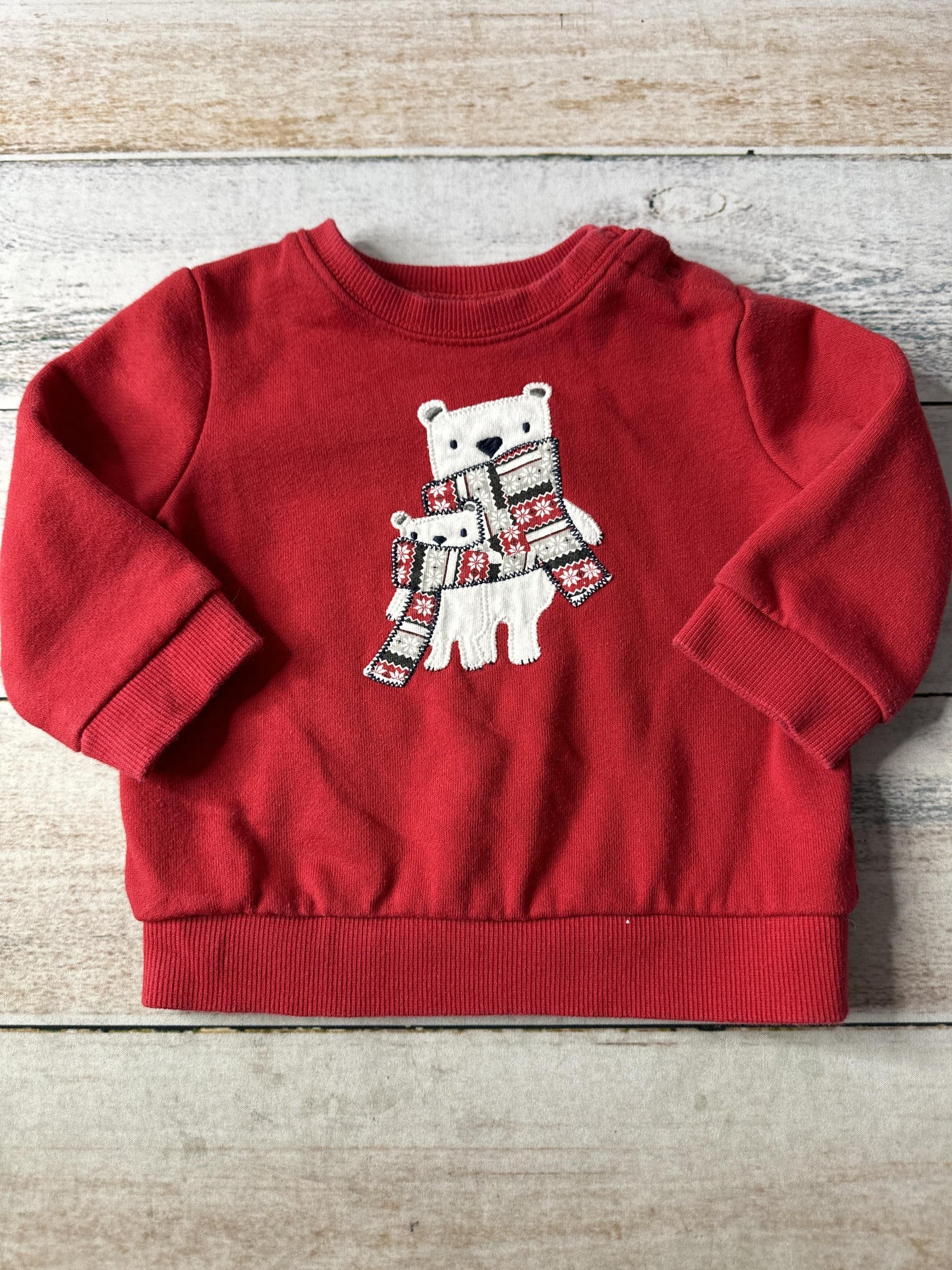 Gymboree Girls Red Sweater Size: 6-12 months Red